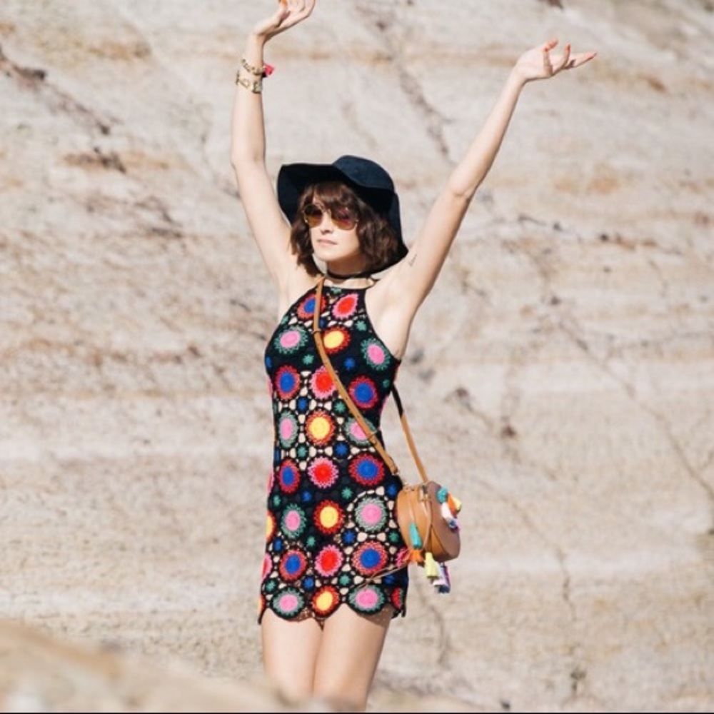 H&M Coachella collection- Crochet dress